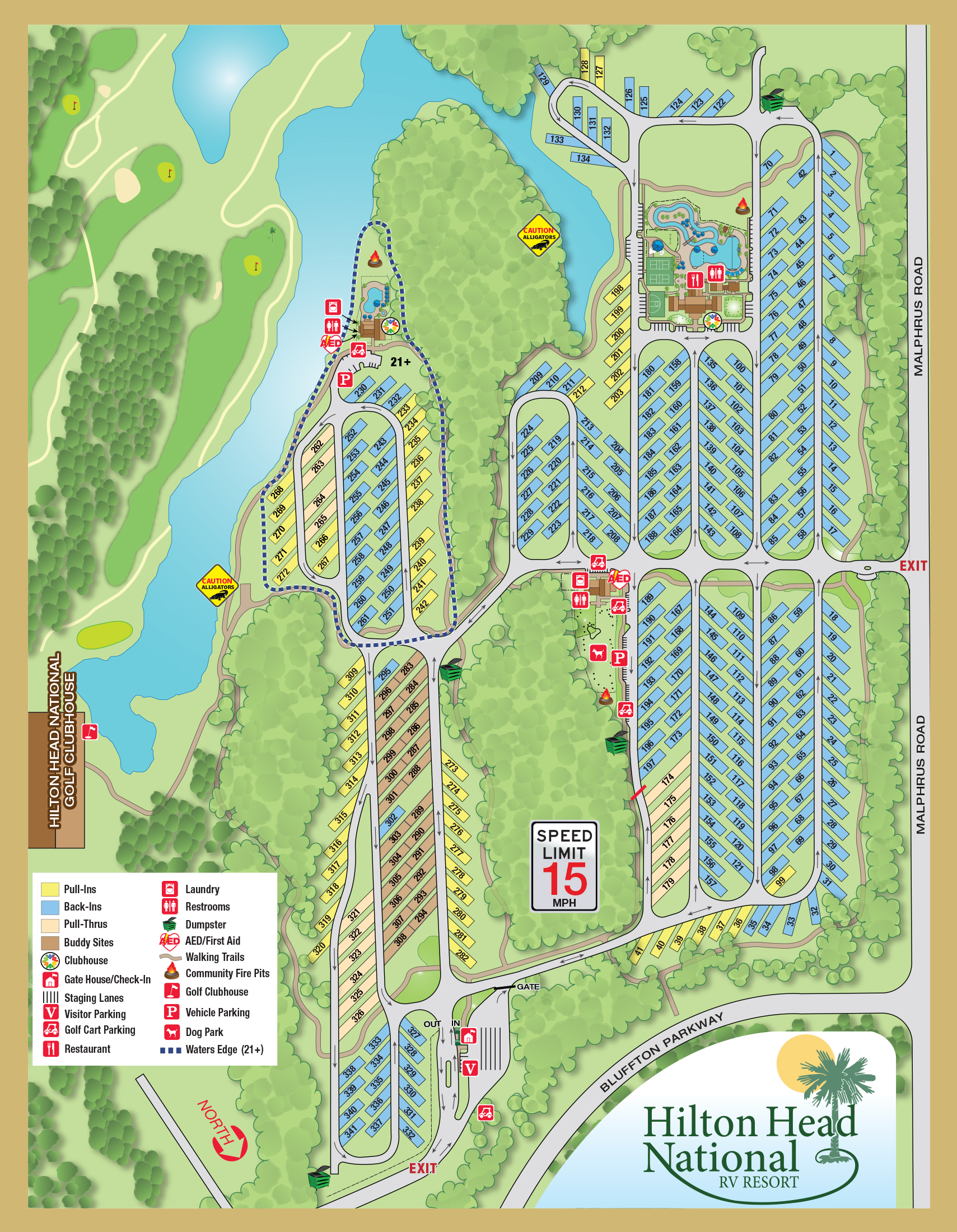 Hilton Head National SiteMap 2024 for website Resort Map