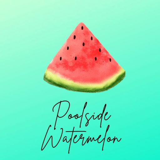 Watercolor Fruit Watermelon Instagram Post 1 Poolside Watermelon