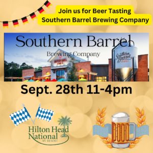 Beer Tasting SB Oktoberfest Hilton Head National RV Resort